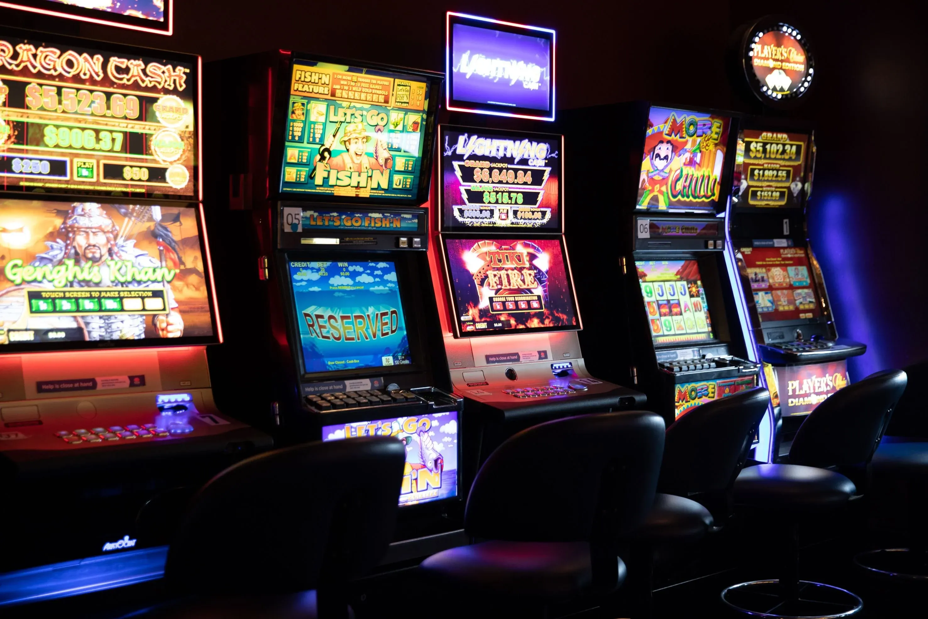 Casino-Auswahl Illustration